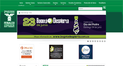 Desktop Screenshot of fenalcobogota.com.co